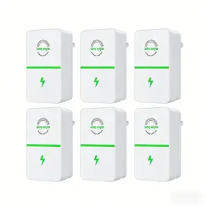 Plug In Power Box with US Plug, Compact Plug-In Device with Indicator Light for Home Office