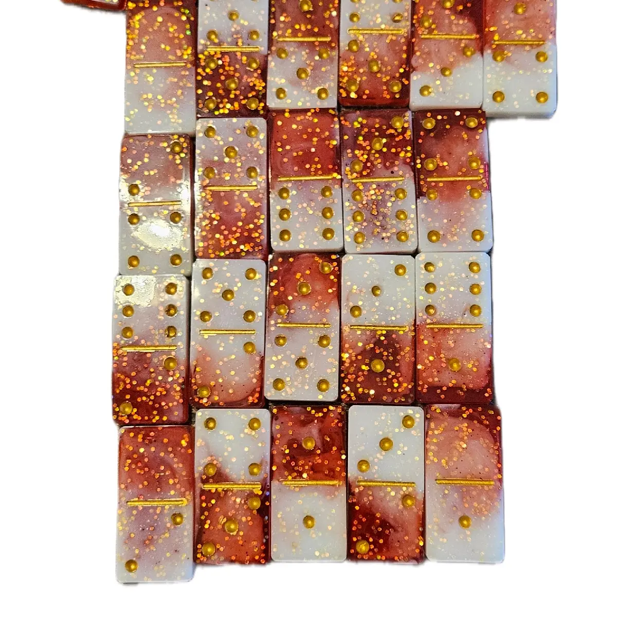 Custom Colored Dominoes - Any Color Combination Available - Normal & Extra Large Sizes