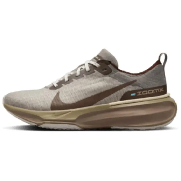 Nike ZoomX Invincible Run 3 Dark Stucco Versatile Cushioned Breathable Low Top Running Shoes Men's FZ3654-053