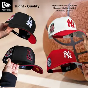 New Era Dodgers Yankees 9FORTY 59FIFTY MLB Baseball Hat – Adjustable Snapback Fitted Cap for Men Women, Gorras de Béisbol Hombre Mujer, Streetwear Urban Fashion Flat Brim Hat, Vintage USA Baseball Fan Style, Hip Hop Casual Outfit Cap