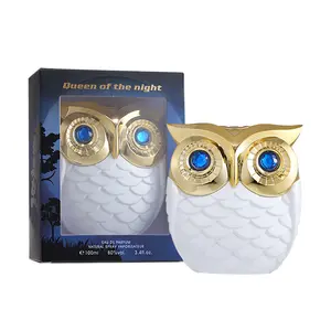 Owl Shaped Perfume Bottle 100ML 3.4 Fl. Oz, Unique Design Fragrance for Women & Men, Perfect Gift Idea for All Occasions