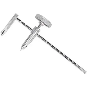 Drywall Circle Cutter - 16" Diameter Cutting Tool - Easy side to side diameter adjustment - Sturdy metal construction with sharp blade for clean circles