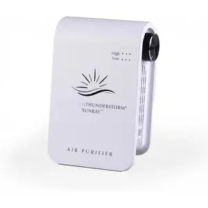 Thunderstorm Sunray Plasma Air Purifier - Wall Plug In Air Ionizer Generator,Odor Eliminator for , Pets,  and Removes Mold, No Filter - USB , Portable for Indoor & Travel