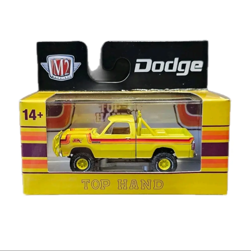 2025 M2 Machine Auto Thenics R100 - 1978 Dodge 150 Power Wagon TOP HAND Diecast Collectible Diecast Metal Car