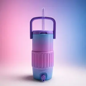 12oz Skinny Ombre Effect Can Cooler, Portable Drink Insulator, 3D Printed Beverage Holder