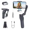 AI Tracking Phone Gimbal Stabilizer, 3-Axis Foldable Portable Smartphone Gimbal with Focus Wheel for iPhone 15/14 Pro Max and Android, Travel Gadgets and Cellphone Selfie Accessory, Three Axis Gimbal, Smartphone Camera Accessories