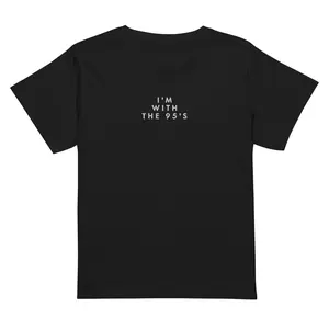 Women’s high-waisted t-shirt I'm With THE 95'S