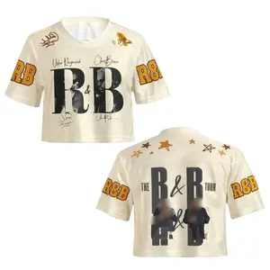 R&B Tour 2026 Crop Top Jersey, Fan Merch Outfit