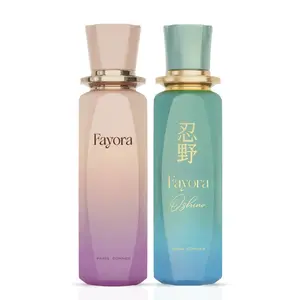 Fayora & Fayora Oshino Eau de Parfum Sprays 100ml (3.4 oz) by Paris Corner (Bundle)