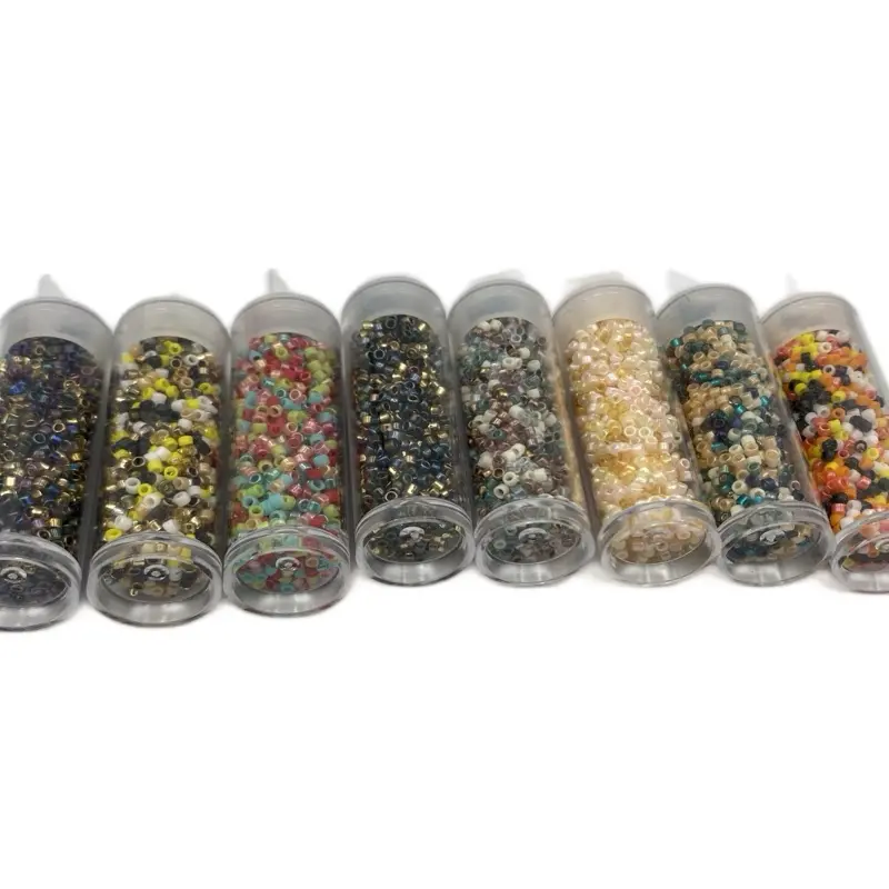 Japanese Beads | 11/0 Miyuki Delica Beads Mix – 15grams | Perfect for Intricate Beading, Weaving & Jewelry | Add to Cart Buy Now | Precision-Cut Cylinders + Vibrant Color Mix