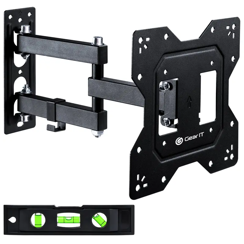 GearIt TV Wall Mount - Indoor Furniture Accessory for 23-43in TVs, Up to 66 lbs Capacity, with Optimized Viewing