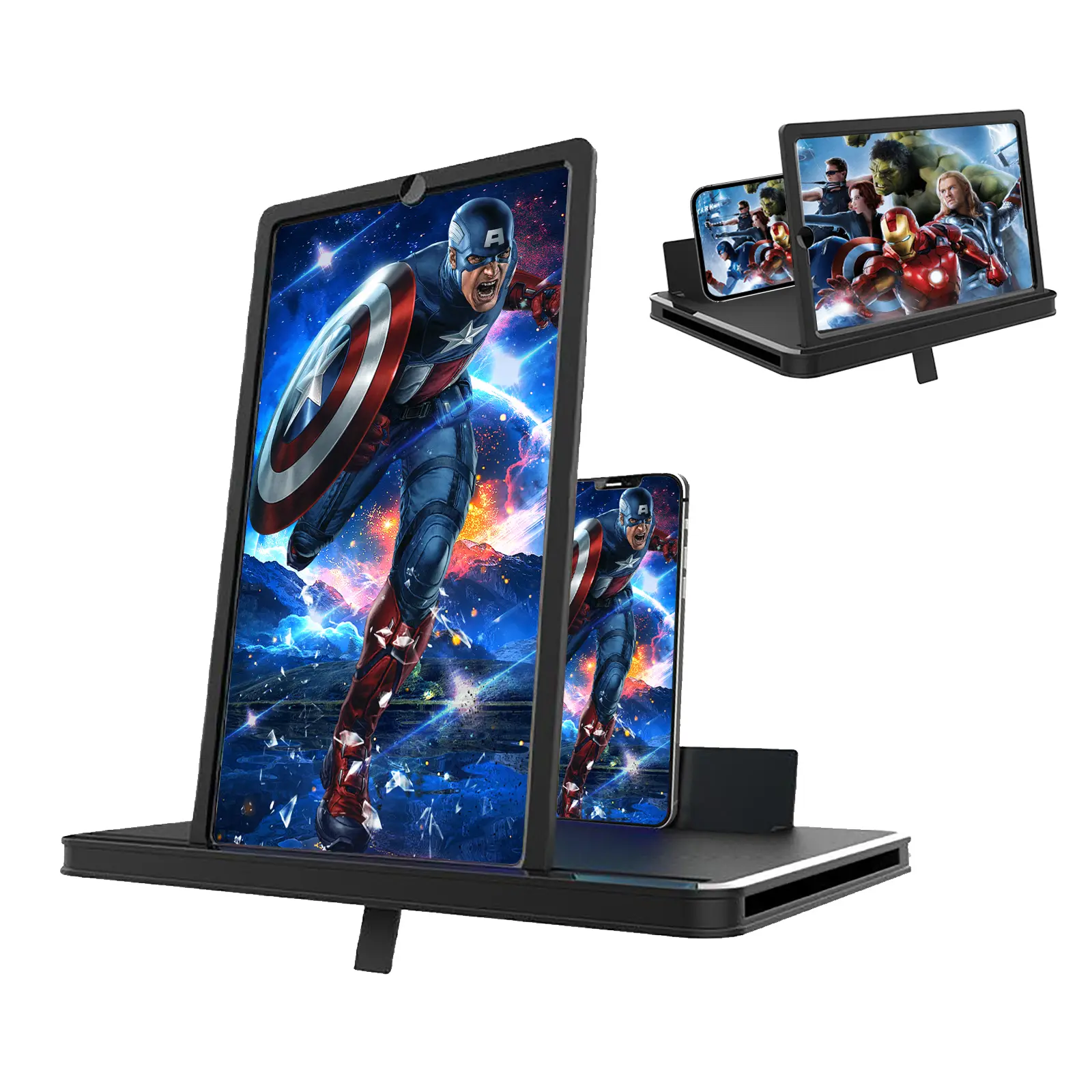 12-inch Ultra-high Definition 8K UHD Mobile Phone Screen Magnifier Full-screen Magnification Supports Landscape Mode Protects Eyesight Three Colors projector magcubic pro projectors