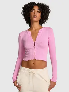 PINK AnyWear Cropped Cardigan