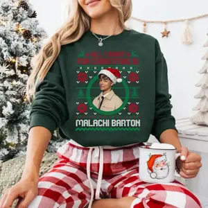 Malachi Barton Christmas Shirt, Malachi Barton T-Shirt, Malachi Barton Noel Shirt, Gift for Fans, Malachi Barton Fan Tees