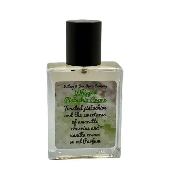 Unisex 50ml Whipped Pistachio Parfum - Gourmand Fragrance, Toasted Nuts Delightful Scents, 50 ml Bottle, Single Item
