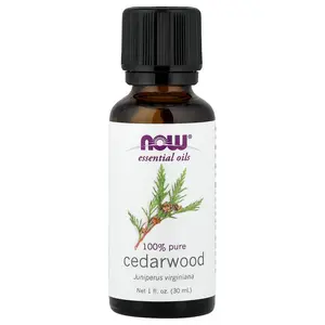 NOW Foods Essential Oils, Cedarwood, 1 fl oz (30 ml)