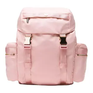 Lululemon Wunderlust 14L Backpack for Women – Fashionable Recycled Polyester Mini Backpack in Mist Pink