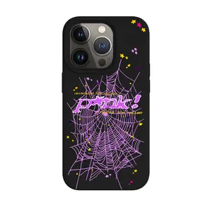 Pink Spider  Pink  Phone Cases Accessories Cover AestheticCove Protect Your iPhone in Style with Our Stylish Tough Phone Case Handheld Halloween Christmas Protective