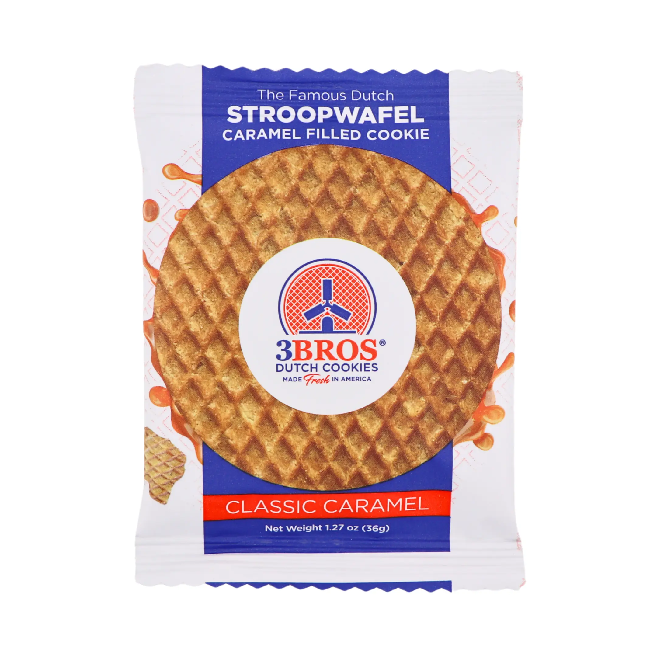 3Bros Dutch Cookies Caramel StroopWafel