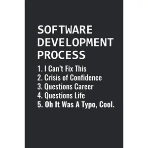 Software Development Process: Coding Notebook for Apps and Software Developers, Programmers, Coding Nerds and Developer Geeks [Dotgrid] Paperback – November 1, 2020