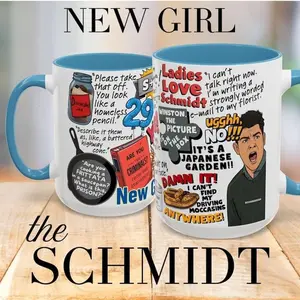 [Sale Up To 50%] The Schmidt - New Girl Inspired Collection, 11oz ceramic accent mug
