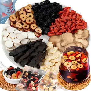 90Baq Kidnev Tea Formula Ginsenq Eiqht Treasure Tea, Ginseng Eight Treasures Tea, Organic Kidney Cleanse Tea,Traditional Healthy Kidney Cleansing Tea for Men & Women Natural Beverage