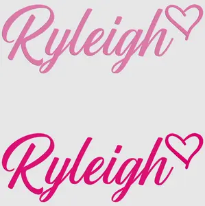 Cursive Name Decal - Personalized Name Decoration Decalla54
