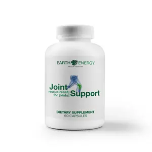 Earth Energy Joint Support - 60 Capsules for Joint Cartilage & Mobility - White Willow Bark, Hyaluronic Acid, Collagen - Daily Joint Relief Supplement