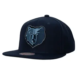 Mitchell & Ness Blue NBA Memphis Grizzlies Team Ground 2.0 Snapback