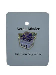Blueberry Basket Needle Minder