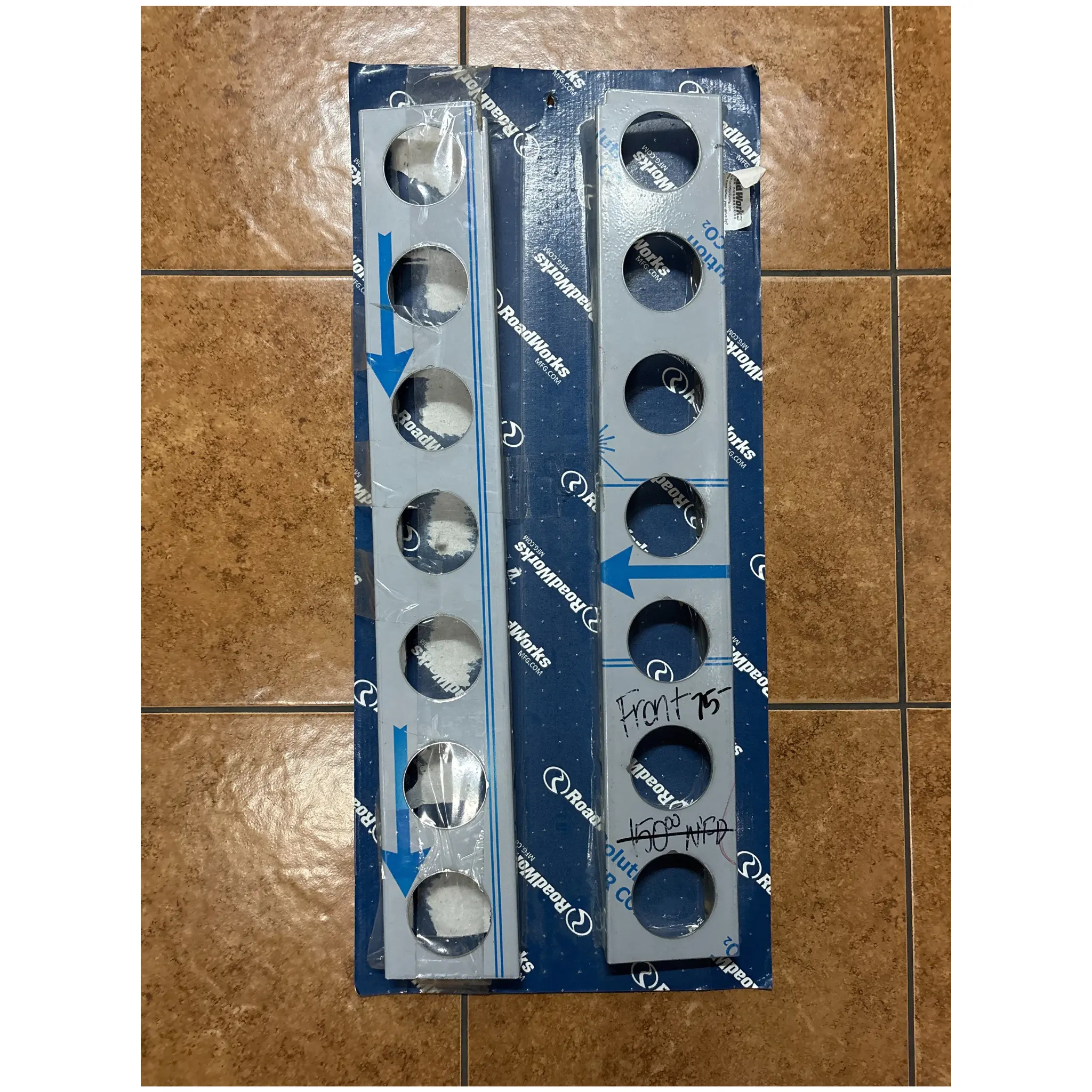 RoadWorks Multi-Fit Breather Lighting Bracket for Peterbilt Vehicles (Open Package Discount)