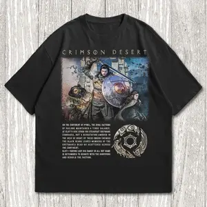 Crimson Desert shirt, Macduff T-shirt, RPG Game Tee, Pywel, Video Game Shirt