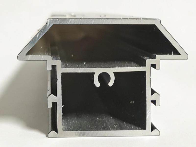 Contemporary Aluminum & Clear Tempered Glass Garage Door