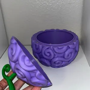 Devil fruit gum fruit container with magnets