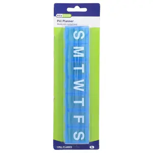 Ezy Dose Weekly Pill Planner With Rounded Base,  XL, 1 Count