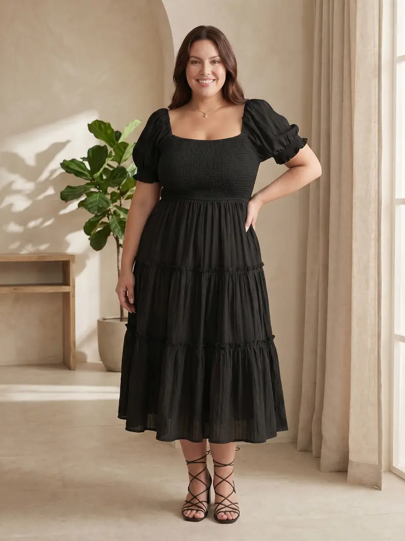dress styles for ladies with big tummy - TikTok Shop dress styles for ladies with big tummy - TikTok Shop