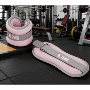 Wearable sandbags for both wrists and ankles, unisex strength training weights, suitable for home fitness, running, yoga, and muscle sculpting equipment. Made of non-slip and breathable material, a portable leg and arm strength trainer.