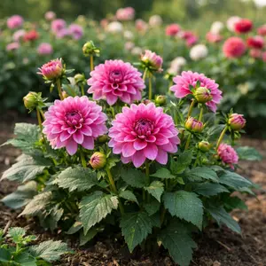 Dahlia Seeds – Big Bloom Colorful Flower Seeds for Garden Decoration, Easy Grow Plants