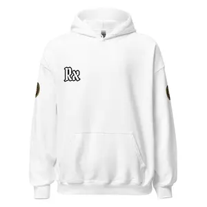 MetalRx Angelic 67 Men's Stylish Sport Casual Hoodie Sweatshirt - 50% Cotton 50% Polyester Knit Yarn Fabric with Spandex, Long Sleeve, Double-Lined Hood, Front Pouch Pocket, Hem, Matching Menswear Design