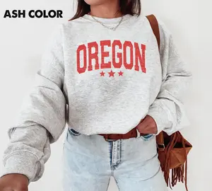 [Sale Up To 25%] Vintage Oregon Graphic Tee, Retro Northwest State Shirt, Outdoor Adventure Aesthetic Outfit, Classic Travel Apparel, Unisex Streetwear