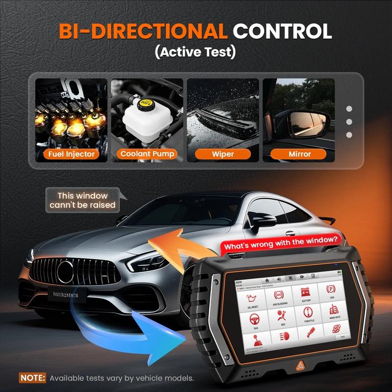 ANCEL V3 Elite OBD2 Scanner BMW/Mini/Rolls Royce Diagnostic Tool, Bidirectional Automotive Diagnostic Scanner with 21 Resets, ABS Bleeding, SAS/EPB/Oil Reset, Battery Test, Full System Auto Scanner Code Reader