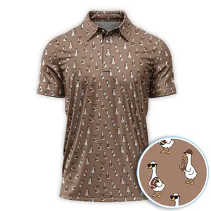 Silly Goose Golf Polo - Funny & Stylish Shirt for Golf Days
