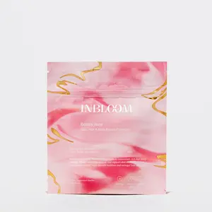 INBLOOM Kate Hudson Collagen Powder for Women – Beauty Aura for Healthier Hair Skin and Nails with Marine Collagen and Horsetail Silica - Refreshing Berry Flavor - 14 servings 1.9 oz (Pack of 1)