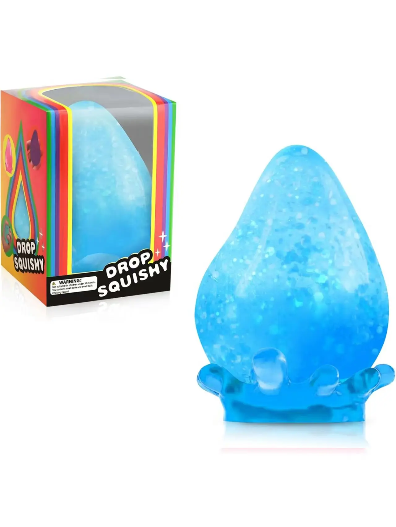 1 PC Dream Squishy Drop Stress Balls for Adults Fidget Toys Adults, Fidgets Silicone Sensory Toys for Kids Autism, ADHD, Sensory Stress Relief Toys Birthday Day Gifts