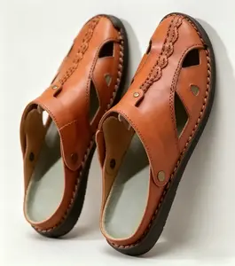 Durable Leather Slides - Breathable & Water-Friendly for Summer Adventures must-have Shoe Walking Shoes Walking Shoes Boy streetwear sneakers flip flops men