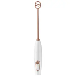 Mini Electric Milk Powder Stirrer with Extended Rod - Baby Formula Mixer Manual Milk Coffee Mixer for Home