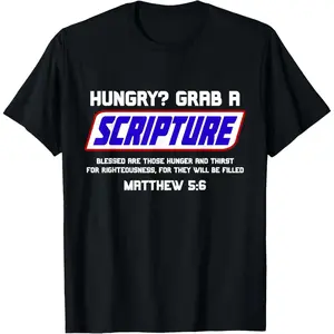 [100%25 Cotton] Cotton Short Sleeve  T-Shirt Funny Scripture Gifts, Bible Verse, Famous Scriptures, Quote T-Shirt T-Shirt For Men And Women