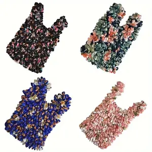 2pcs Reusable Flower Pattern Tote Bag - Magic Stretch Shopping Bag for Women - Retractable Handbag for Travel and Grocery - Washable Cloth Bag for Kitchen Storage and Organization - Reusable Grocery Bags