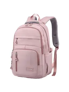 A versatile and fashionable high-quality backpack for leisure, with a fresh and gentle style and practical texture. It features a large capacity backpack and multiple zippered pockets for reasonable separation, making it suitable for school and work