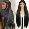 32 Inch Super Long Glueless Headband Half Wig for Women, Fashion Wig, Daily Wear Wig, Synthetic Straight Hair, Heat Resistant Fiber, Suitable for Daily & Party Use
